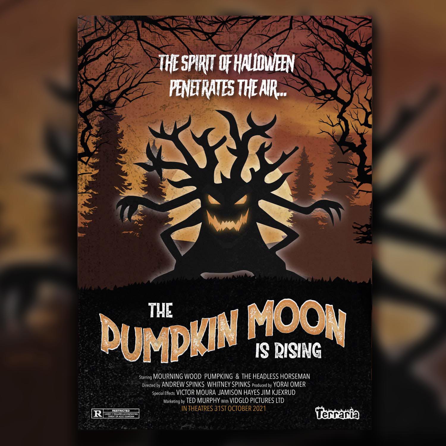 Pumpkin Moon A2 Poster