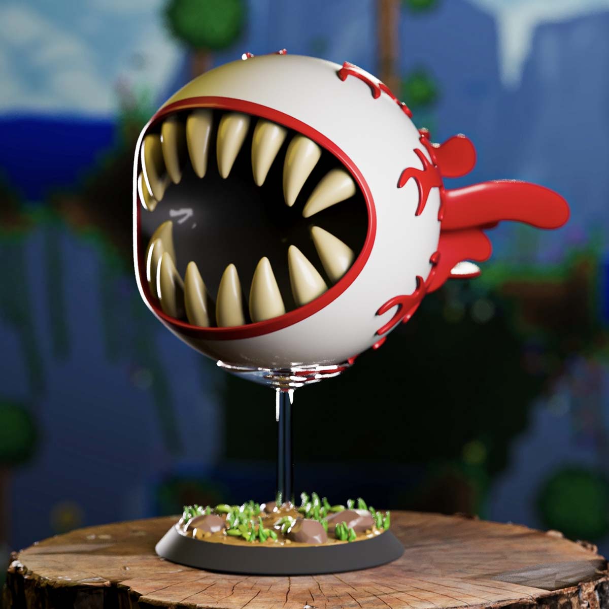 Eye Of Cthulhu Figurine    Terraria