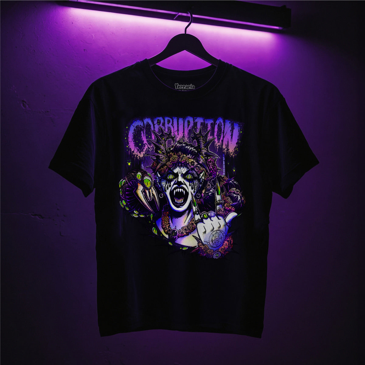 Corrupt Dryad T-shirt    Terraria