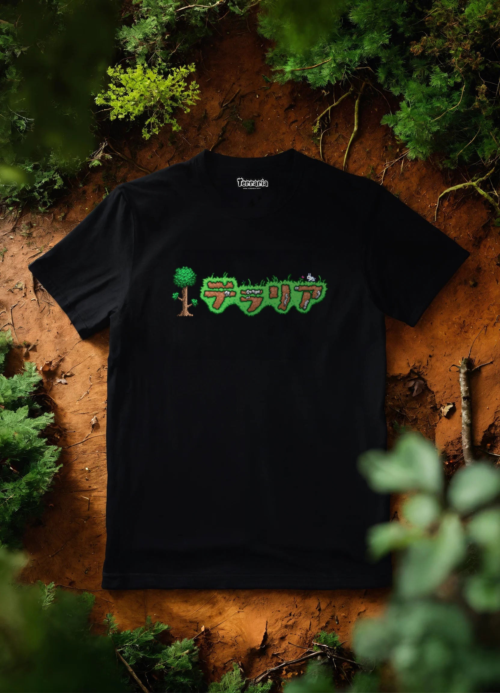 Japanese Edition T-shirt    Terraria
