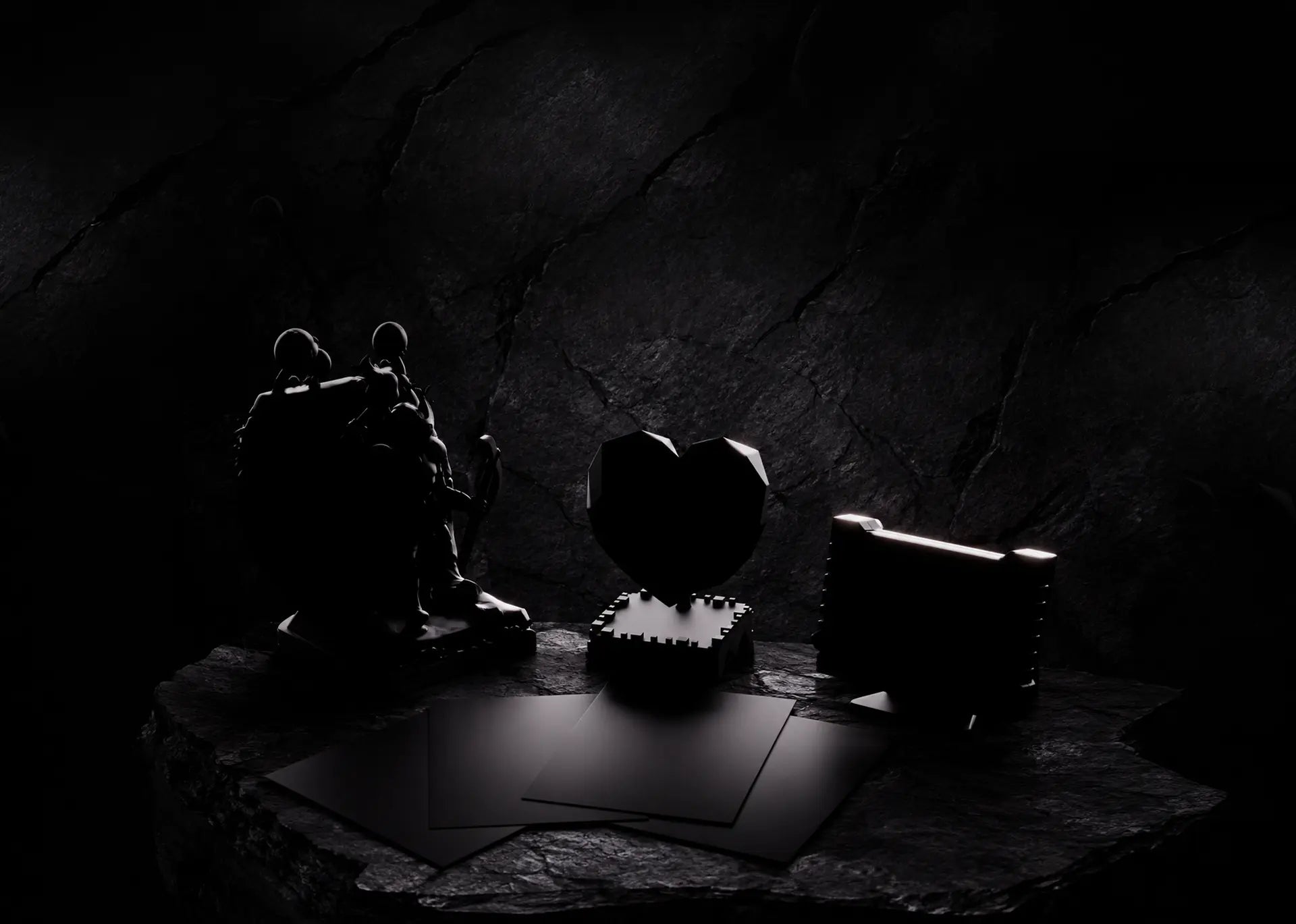 Terraria Collectors Edition merchandise scene